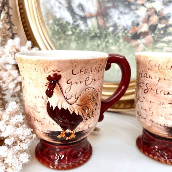 Set of 2 Farm House Roaster Mugs - Picture 3 of 6